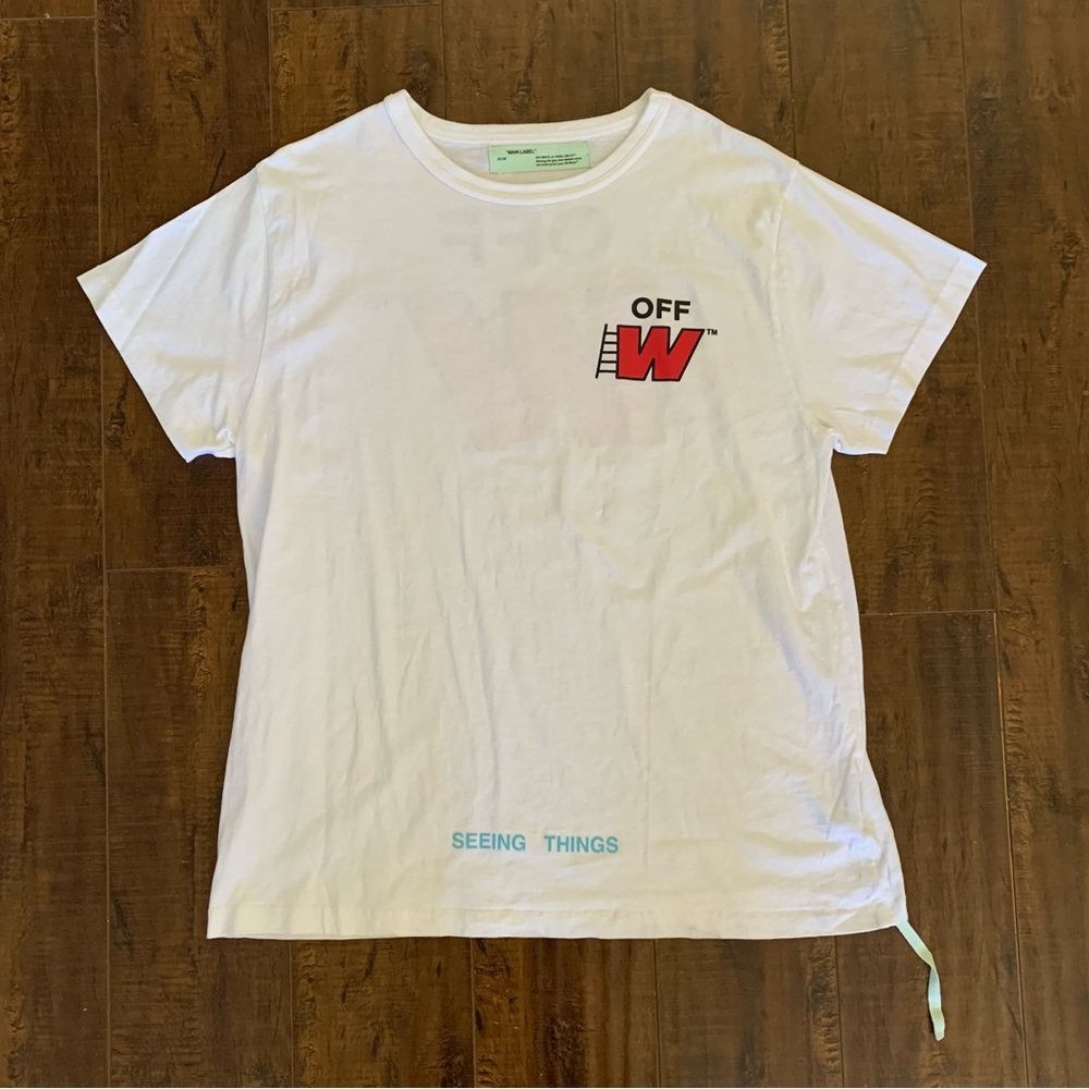 2013 Off White “Seeing Things” by Virgil tee